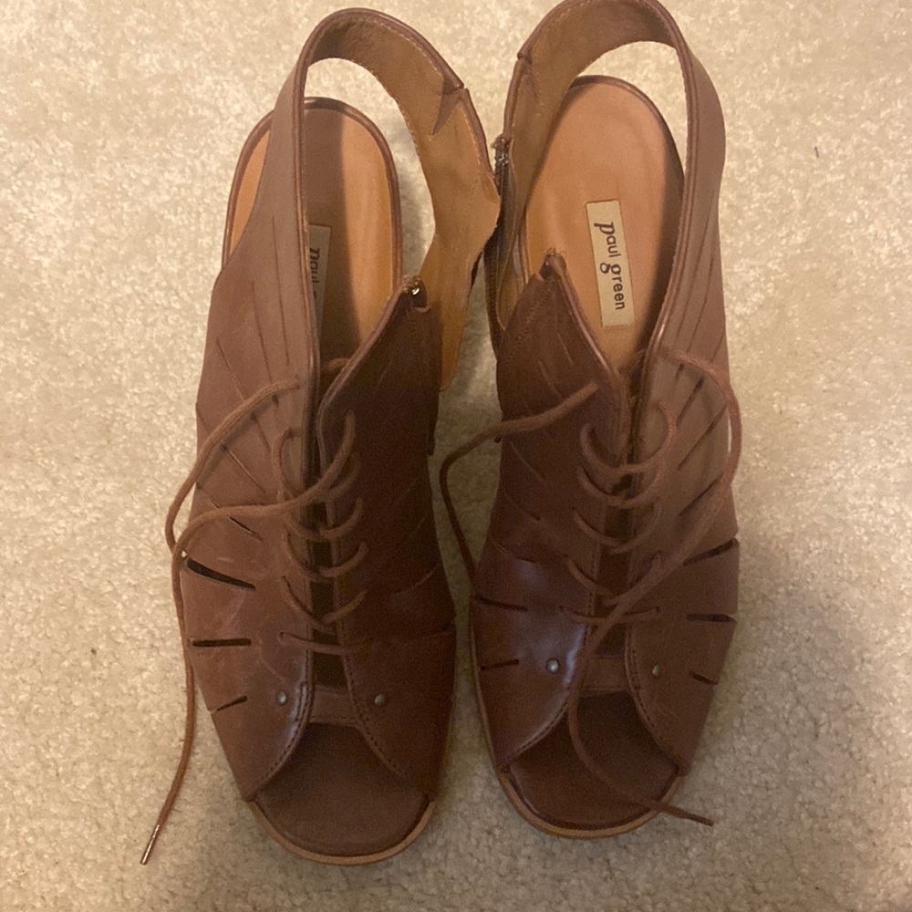 Paul Green lace up heels